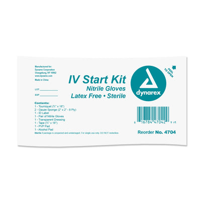 Dynarex IV Start Kits (50 Count) Dynarex IV Start Kits (50 Count)