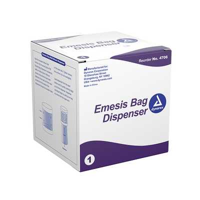 Dynarex Emesis Bags & Dispenser Dynarex Emesis Bags & Dispenser