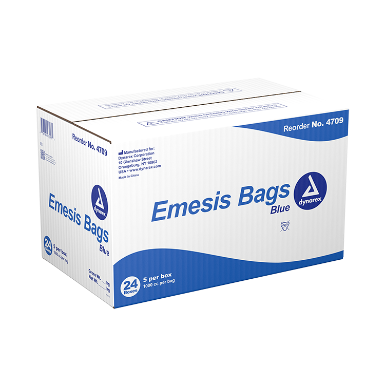 Dynarex Emesis Bags & Dispenser Dynarex Emesis Bags & Dispenser
