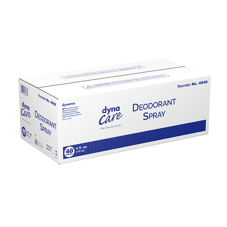 Dynarex Deodorants - 4 oz. Pump Spray (48 Count) Dynarex Deodorants - 4 oz. Pump Spray (48 Count)