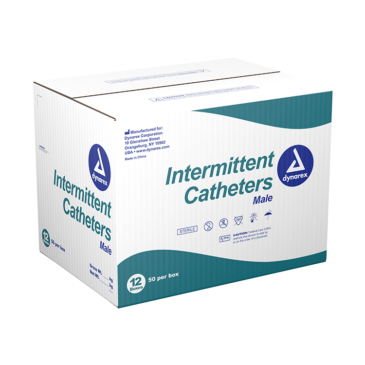 Dynarex Intermittent Catheter, Male - Sterile (50 Count) Dynarex Intermittent Catheter, Male - Sterile (50 Count)