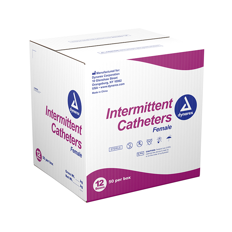 Dynarex Intermittent Catheter, Female - Sterile (50 Count) Dynarex Intermittent Catheter, Female - Sterile (50 Count)