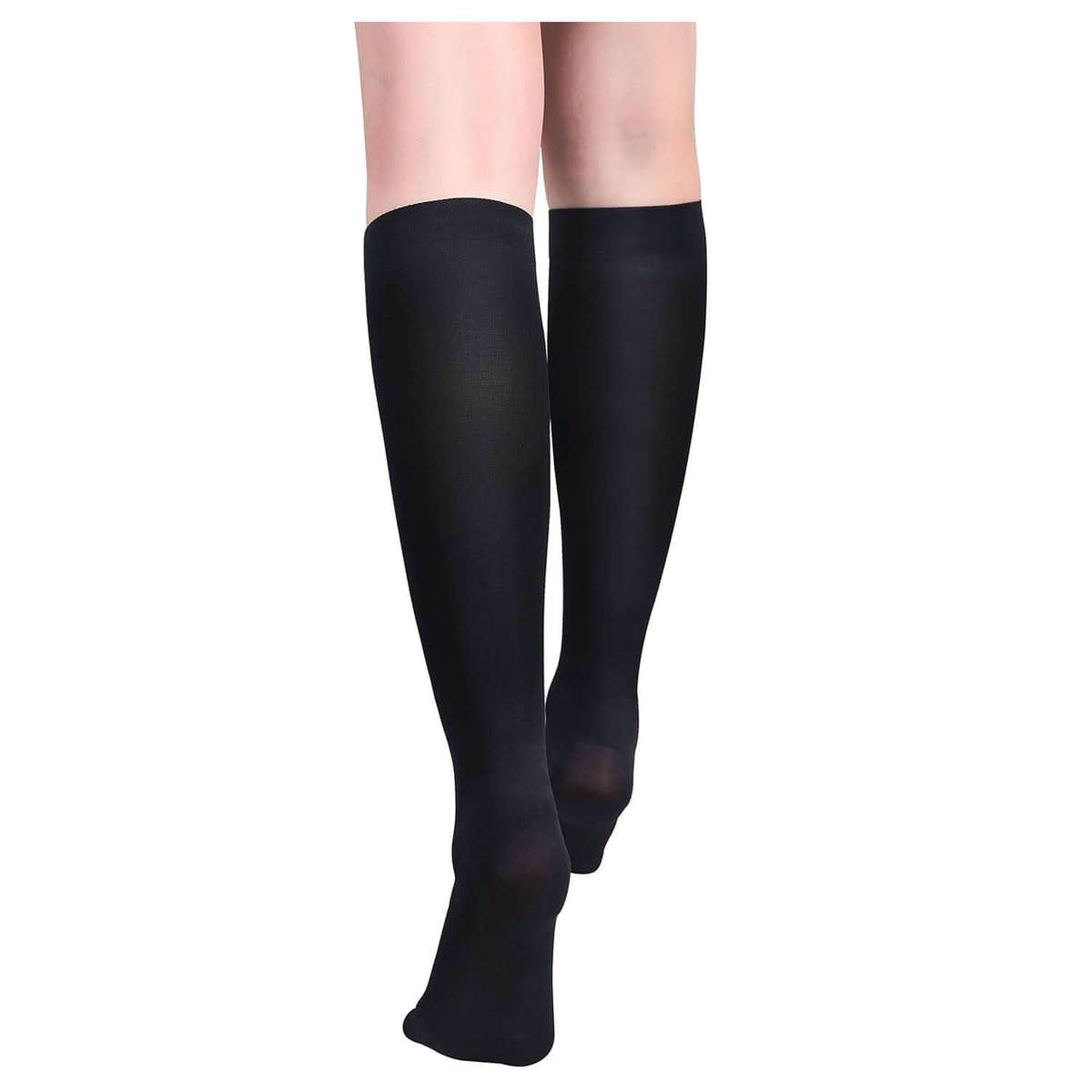 Medical Compression Socks Microfiber Graduated 15-20 mmHg Knee High 1 Pack Medical Compression Socks Microfiber Graduated 15-20 mmHg Knee High 1 Pack