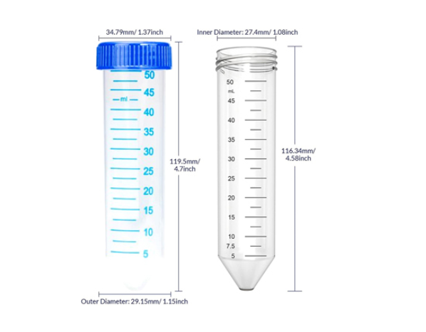 50 ML Centrifuge Tube (V-Base) 50 ML Centrifuge Tube (V-Base)