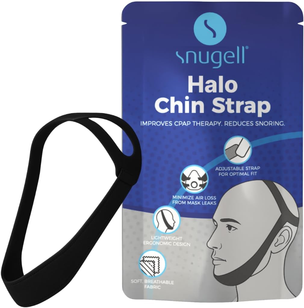 Chin Strap for CPAP Users (Halo Style) - Adjustable Strap Chin Strap for CPAP Users (Halo Style) - Adjustable Strap