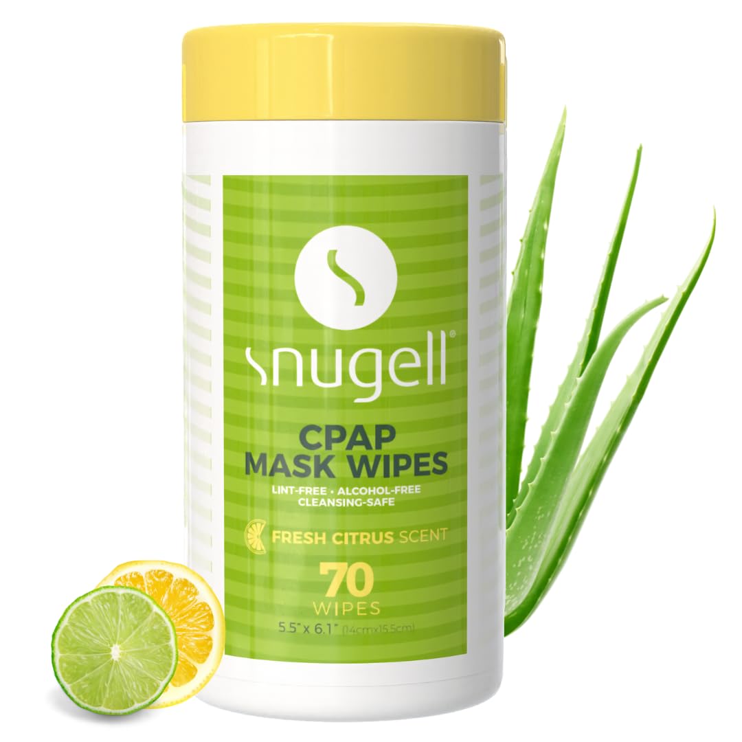 CPAP Mask Wipes - Citrus Scent (1 Canister, 70 Count) CPAP Mask Wipes - Citrus Scent (1 Canister, 70 Count)