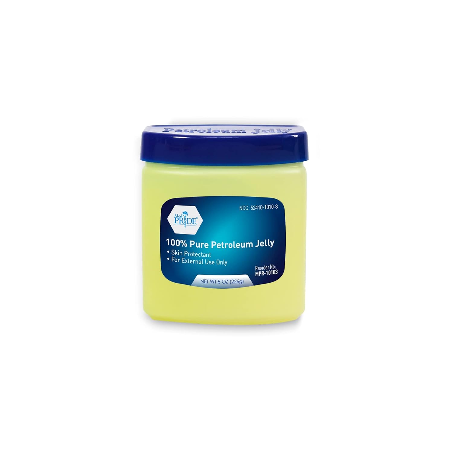 Medpride 100% Original Petroleum Jelly Skin Protectant, 8 oz each (24 Count) Medpride 100% Original Petroleum Jelly Skin Protectant, 8 oz each (24 Count)