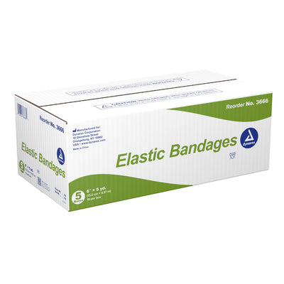Dynarex Elastic Bandages, 10ea/bx, 5bxs/cs (50 Count) Dynarex Elastic Bandages, 10ea/bx, 5bxs/cs (50 Count)