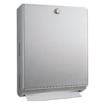 Bobrick ClassicSeries Surface-Mounted Paper Towel Dispenser, 10.81 x 3.94 x 14.06, Satin Bobrick ClassicSeries Surface-Mounted Paper Towel Dispenser, 10.81 x 3.94 x 14.06, Satin