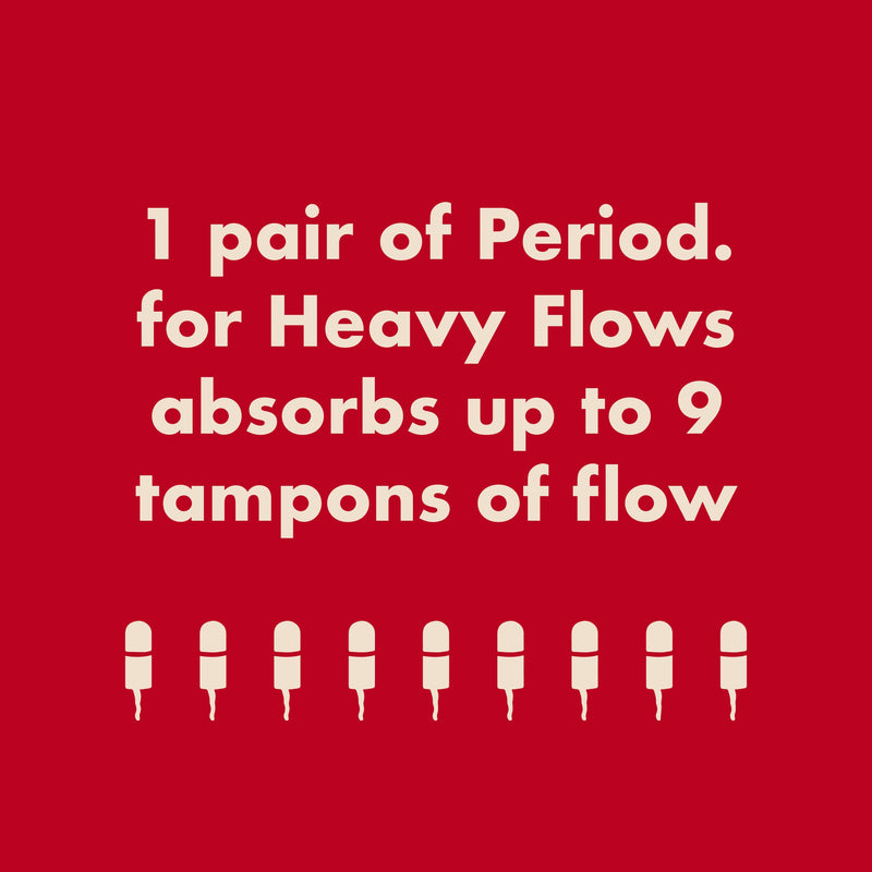 The Boxer Period. in Organic Cotton For Heavy Flows The Boxer Period. in Organic Cotton For Heavy Flows