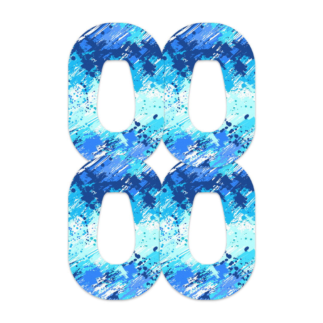 Beta Blue Dexcom G6 Patch Tape - Pump Peelz Beta Blue Dexcom G6 Patch Tape - Pump Peelz