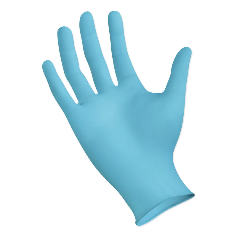 Boardwalk Disposable General-Purpose Nitrile Gloves, Large, Blue, 4 mil, 1000/Carton Boardwalk Disposable General-Purpose Nitrile Gloves, Large, Blue, 4 mil, 1000/Carton