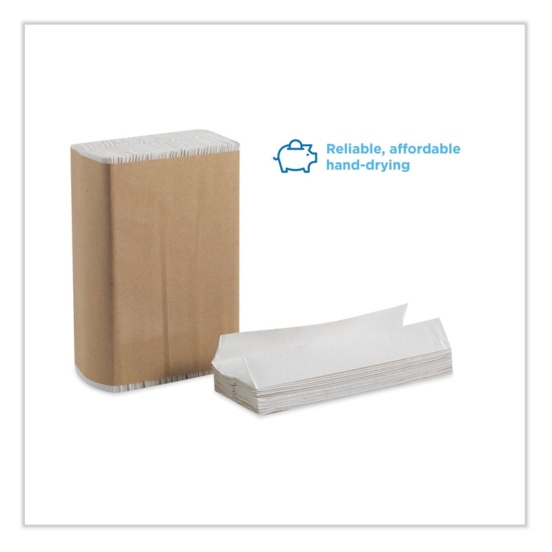 Georgia Pacific Pacific Blue Basic C-Fold Paper Towels, 10.1 x 13.2, White, 240/Pack, 10 Packs/Carton Georgia Pacific Pacific Blue Basic C-Fold Paper Towels, 10.1 x 13.2, White, 240/Pack, 10 Packs/Carton