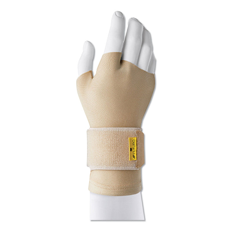 FUTURO Energizing Support Glove, Small/Medium, Fits Palm Size 6.5" - 8.0", Tan FUTURO Energizing Support Glove, Small/Medium, Fits Palm Size 6.5" - 8.0", Tan