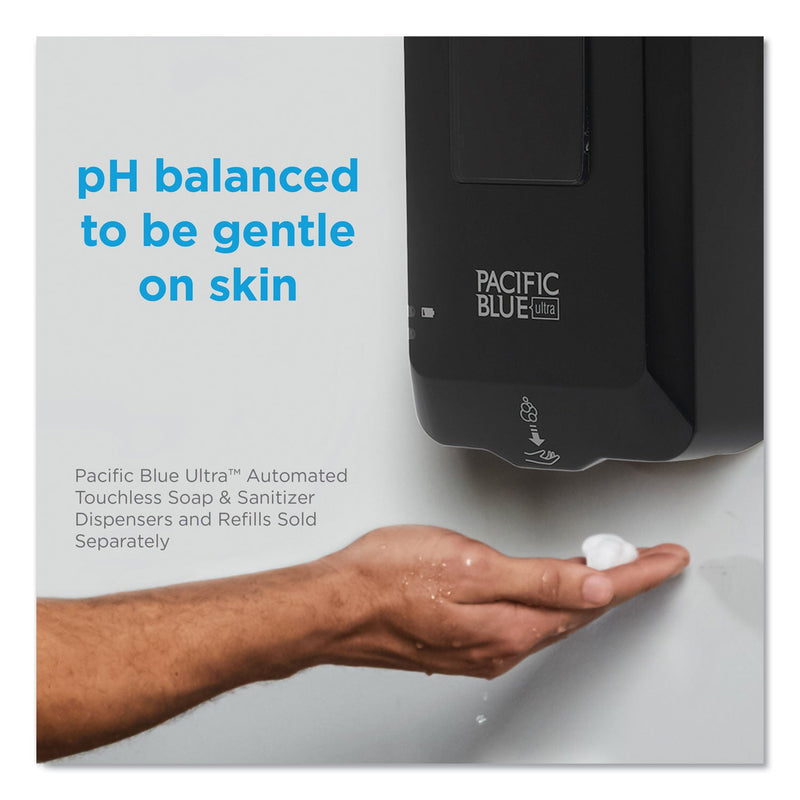 Georgia Pacific Pacific Blue Ultra Automated Touchless Soap/Sanitizer Dispenser, 1,000 mL, 6.54 x 11.72 x 4, Black Georgia Pacific Pacific Blue Ultra Automated Touchless Soap/Sanitizer Dispenser, 1,000 mL, 6.54 x 11.72 x 4, Black