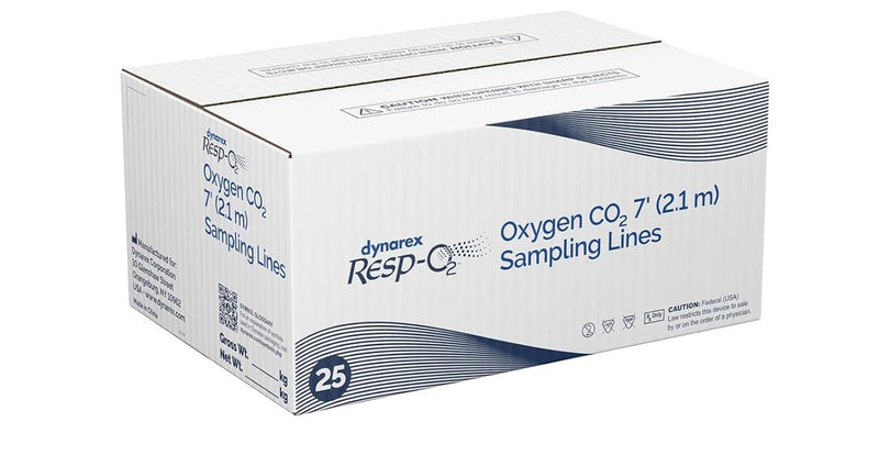 Dynarex EtCO2 w/ 7', 2.1 m - Sampling Line with Filter (25 Count) Dynarex EtCO2 w/ 7', 2.1 m - Sampling Line with Filter (25 Count)
