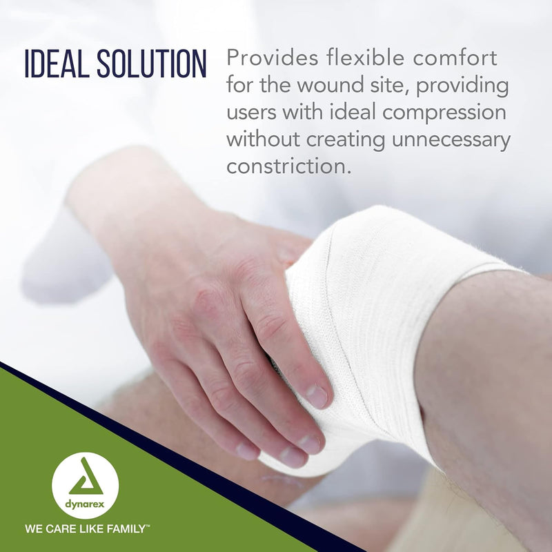Dynarex Stretch Gauze Bandage Roll, 6"- 6ea/bx, 8bxs/cs (48 Count) Dynarex Stretch Gauze Bandage Roll, 6"- 6ea/bx, 8bxs/cs (48 Count)