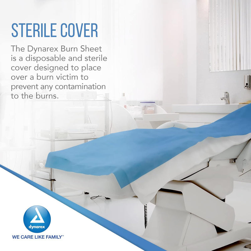 Dynarex Burn Sheet - Sterile, 60" x 90", 12ea/cs (12 Count) Dynarex Burn Sheet - Sterile, 60" x 90", 12ea/cs (12 Count)
