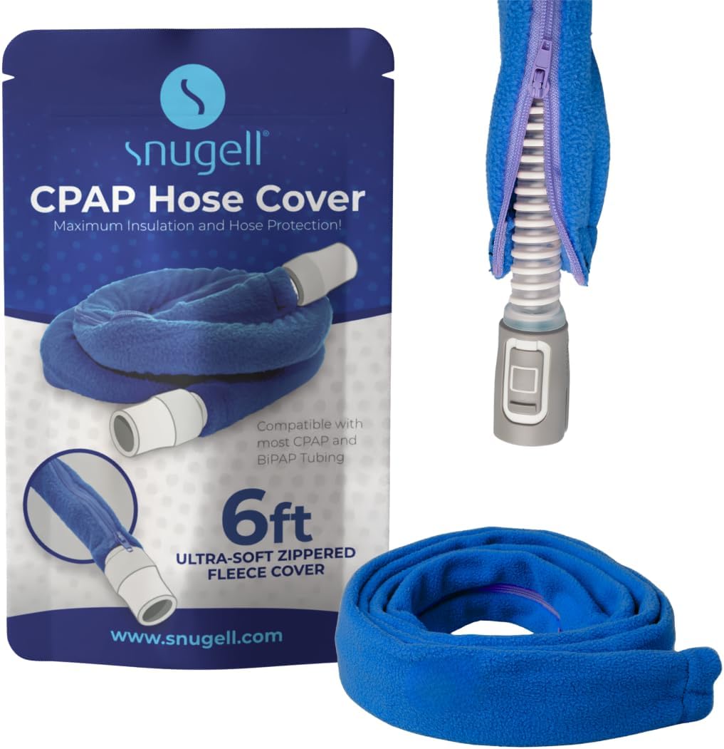 CPAP Hose Cover (6ft) - Compatible with ResMed, Fisher & Paykel and Other Tubes (Blue) CPAP Hose Cover (6ft) - Compatible with ResMed, Fisher & Paykel and Other Tubes (Blue)