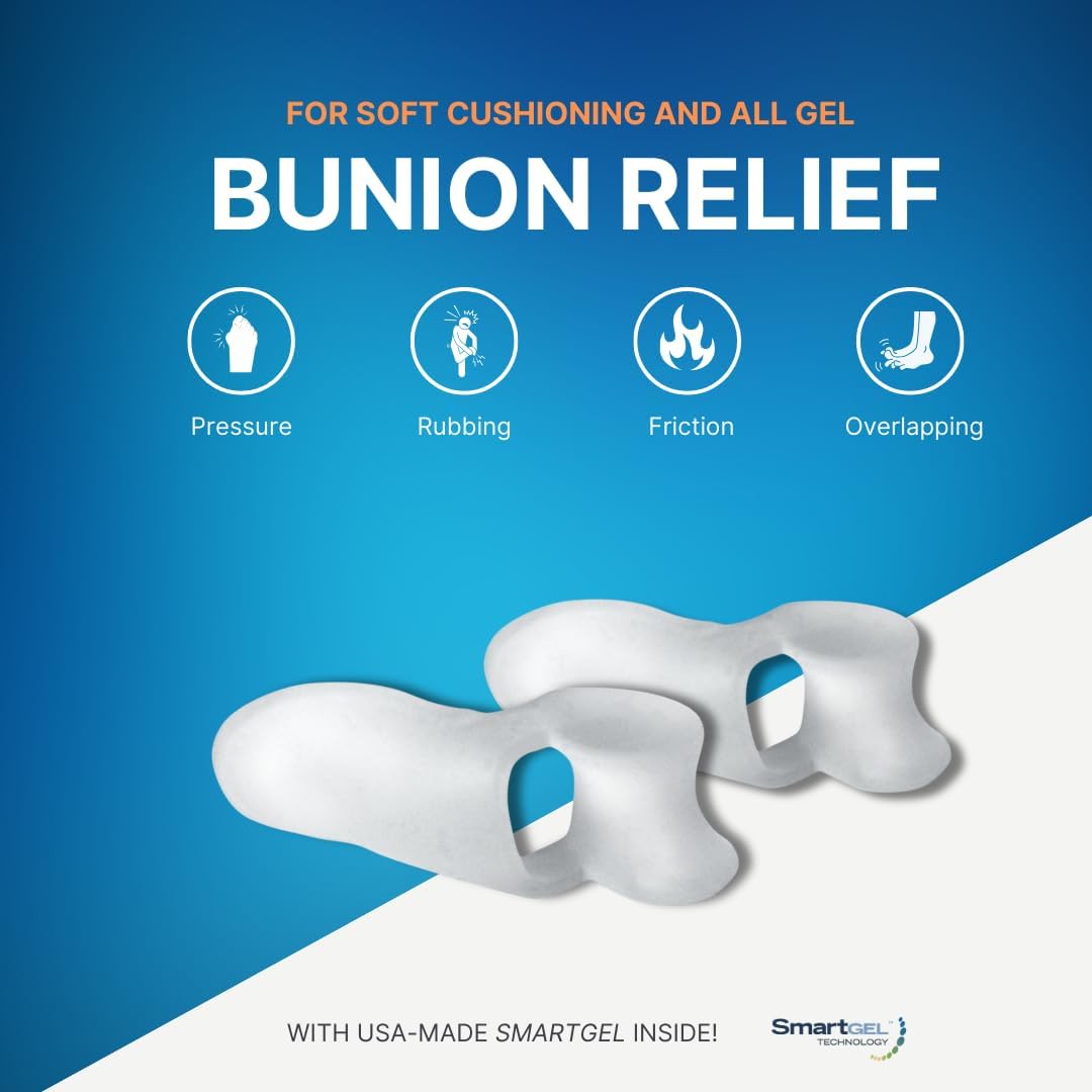 Gel Bunion Guard Spacer for Toe with Bunions Gel Bunion Guard Spacer for Toe with Bunions