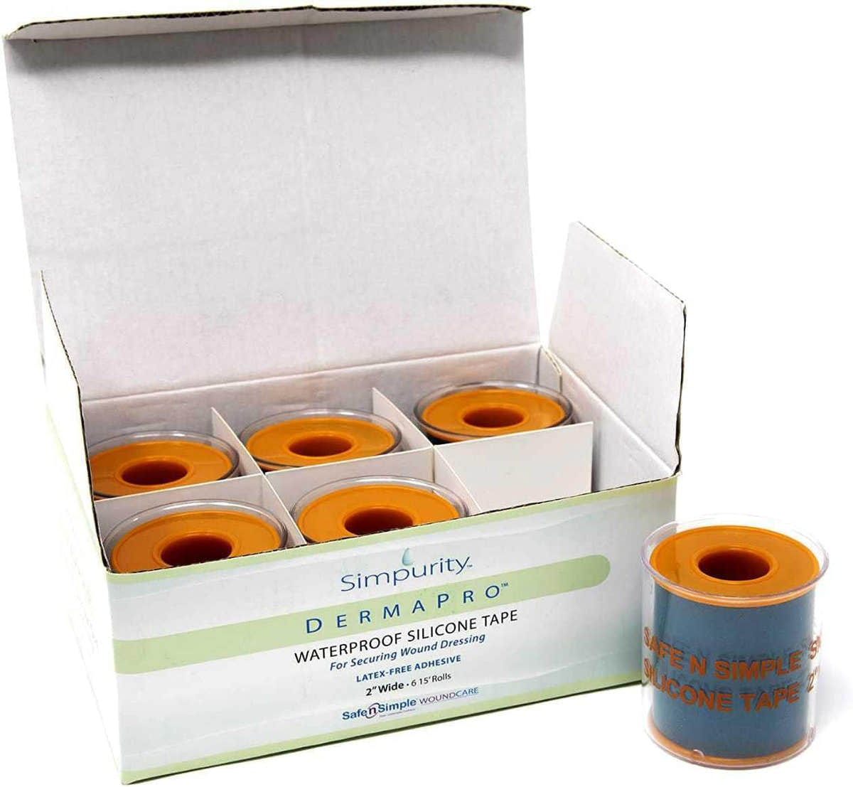 Safe N Simple Simpurity DermaPro Silicone Waterproof Tape Safe N Simple Simpurity DermaPro Silicone Waterproof Tape