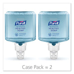 PURELL CLEAN RELEASE Technology (CRT) HEALTHY SOAP High Performance Foam, For ES8 Dispensers, Fragrance-Free, 1,200 mL, 2/Carton PURELL CLEAN RELEASE Technology (CRT) HEALTHY SOAP High Performance Foam, For ES8 Dispensers, Fragrance-Free, 1,200 mL, 2/Carton
