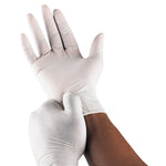 Curad Latex Exam Gloves, Powder-Free, Medium, 100/Box Curad Latex Exam Gloves, Powder-Free, Medium, 100/Box