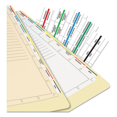 Tabbies Medical Chart Index Divider Sheets, Untabbed, 11 x 8.5, White, 400/Box Tabbies Medical Chart Index Divider Sheets, Untabbed, 11 x 8.5, White, 400/Box