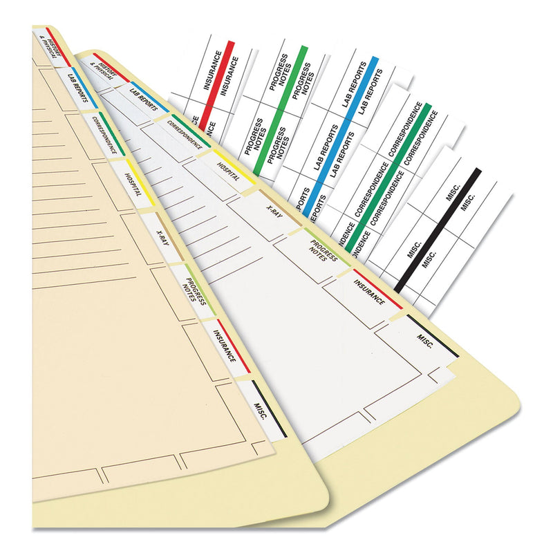 Tabbies Medical Chart Index Divider Sheets, Untabbed, 11 x 8.5, White, 400/Box Tabbies Medical Chart Index Divider Sheets, Untabbed, 11 x 8.5, White, 400/Box