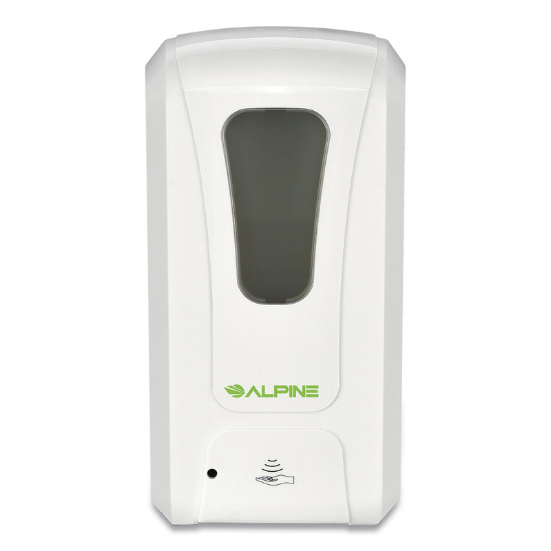 Alpine Liquid Hand Sanitizer/Soap Dispenser, 1,000 mL, 6 x 4.48 x 11.1, White Alpine Liquid Hand Sanitizer/Soap Dispenser, 1,000 mL, 6 x 4.48 x 11.1, White