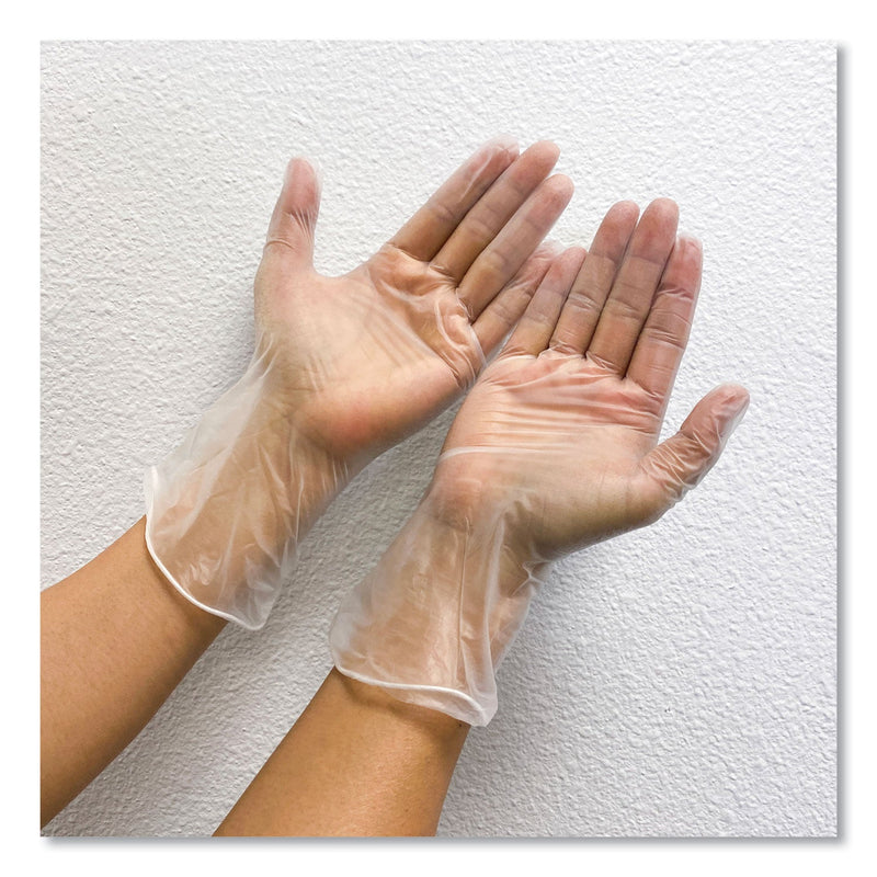 GN1 Single Use Vinyl Glove, Clear, Small, 100/Box, 10 Boxes/Carton GN1 Single Use Vinyl Glove, Clear, Small, 100/Box, 10 Boxes/Carton