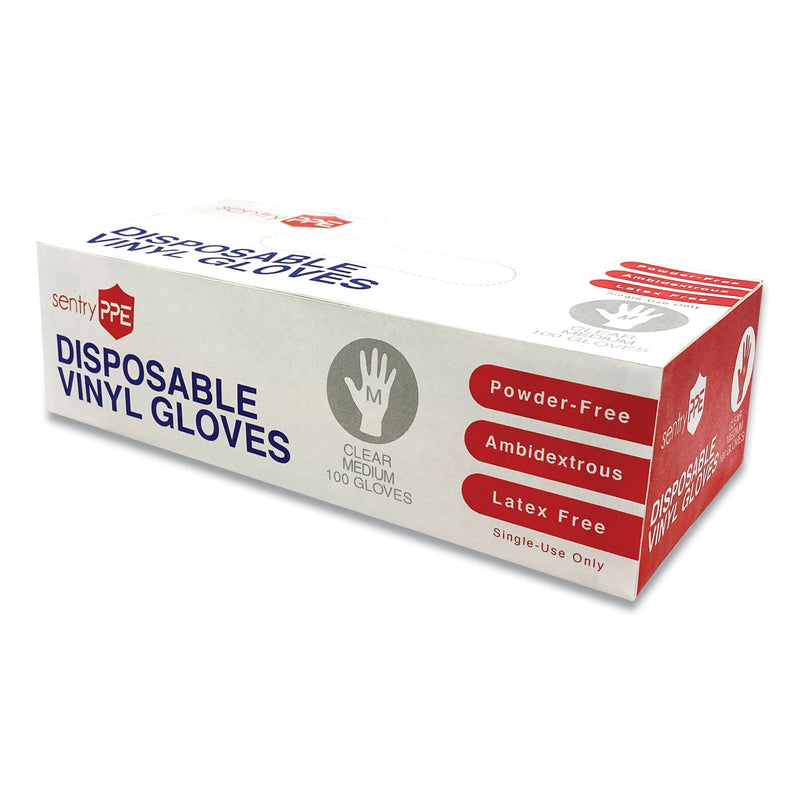 GN1 Single Use Vinyl Glove, Clear, Medium, 100/Box, 10 Boxes/Carton GN1 Single Use Vinyl Glove, Clear, Medium, 100/Box, 10 Boxes/Carton