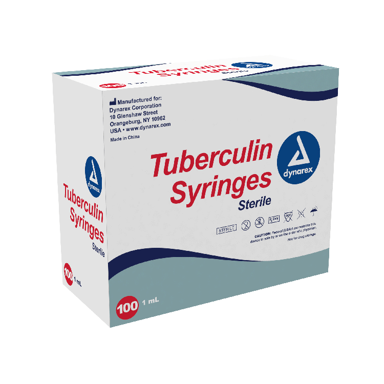 Dynarex Tuberculin Non-Safety Syringe - Luer Slip (1000 Count) Dynarex Tuberculin Non-Safety Syringe - Luer Slip (1000 Count)