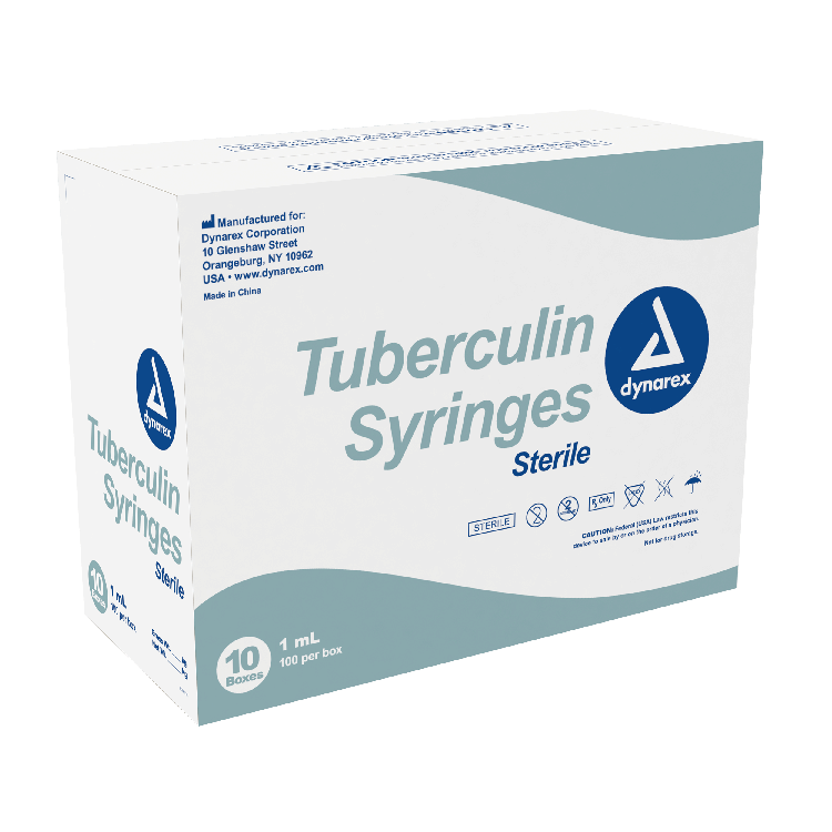 Dynarex Tuberculin Non-Safety Syringe - Luer Slip (1000 Count) Dynarex Tuberculin Non-Safety Syringe - Luer Slip (1000 Count)