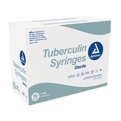 Dynarex Tuberculin Non-Safety Syringe - Luer Slip (1000 Count) Dynarex Tuberculin Non-Safety Syringe - Luer Slip (1000 Count)