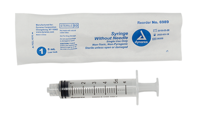 Dynarex Syringe without Needle - Non Toxic - Luer Lock Dynarex Syringe without Needle - Non Toxic - Luer Lock
