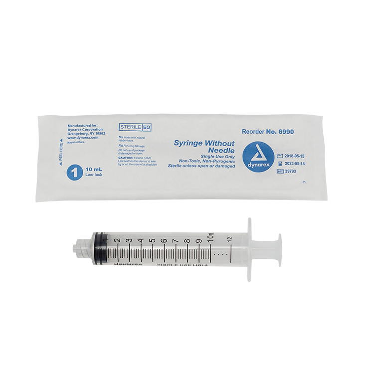 Dynarex Syringe without Needle - Non Toxic - Luer Lock Dynarex Syringe without Needle - Non Toxic - Luer Lock