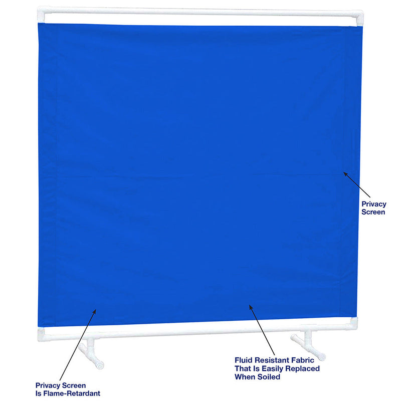 MJM International 7002 Portable privacy screen, 72" W x 72" H MJM International 7002 Portable privacy screen, 72" W x 72" H