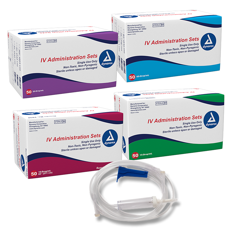 Dynarex IV Administration Sets (50 Count) Dynarex IV Administration Sets (50 Count)