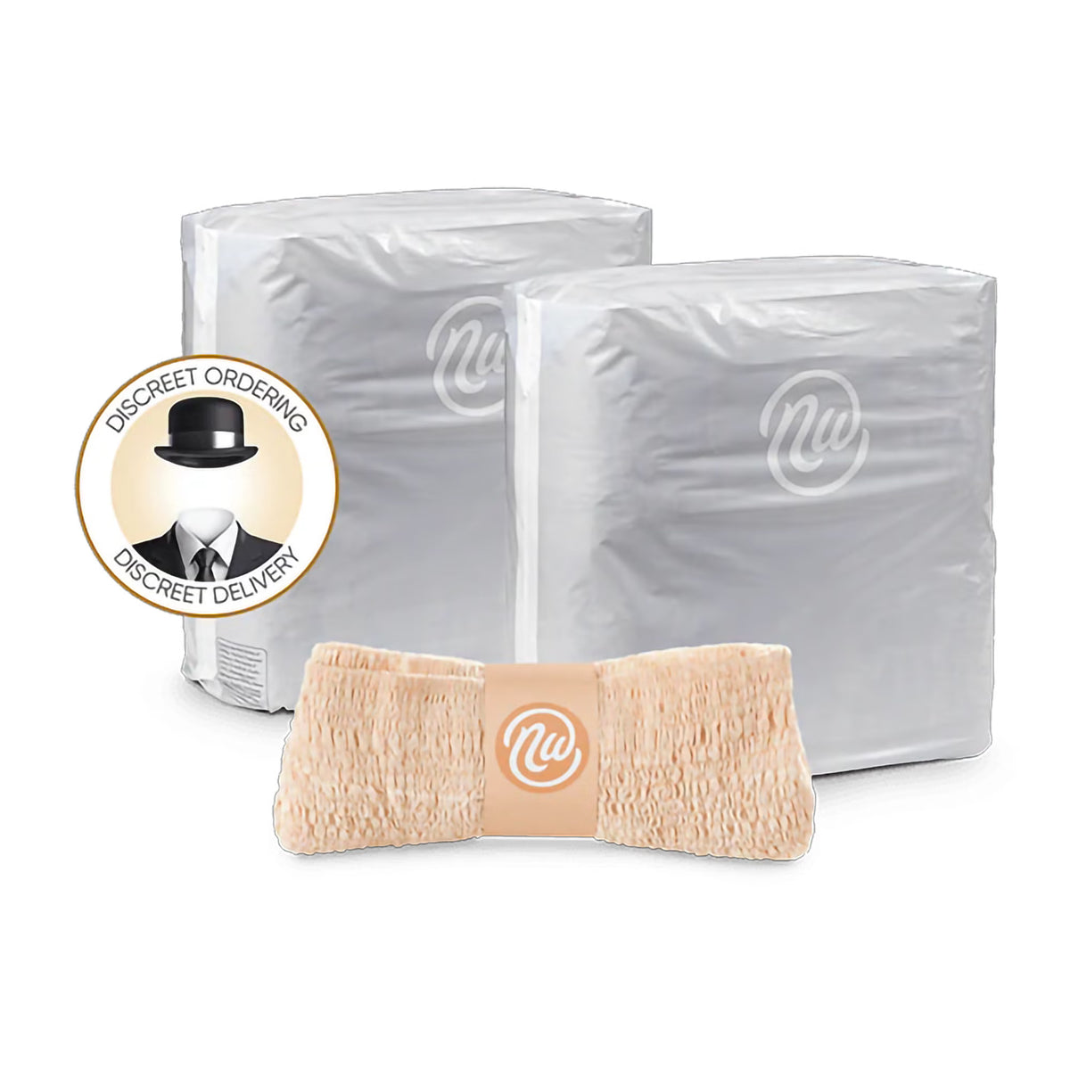 Nexwear Women's Pull-On Absorbent Underwear — Large / Case of 60 Nexwear Women's Pull-On Absorbent Underwear — Large / Case of 60