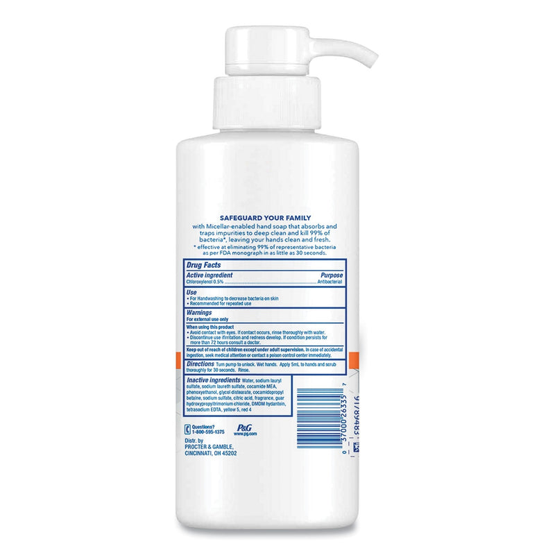 Safeguard Antibacterial Liquid Hand Soap, Fresh Clean Scent, 10.1 oz Pump Bottle, 4/Carton Safeguard Antibacterial Liquid Hand Soap, Fresh Clean Scent, 10.1 oz Pump Bottle, 4/Carton