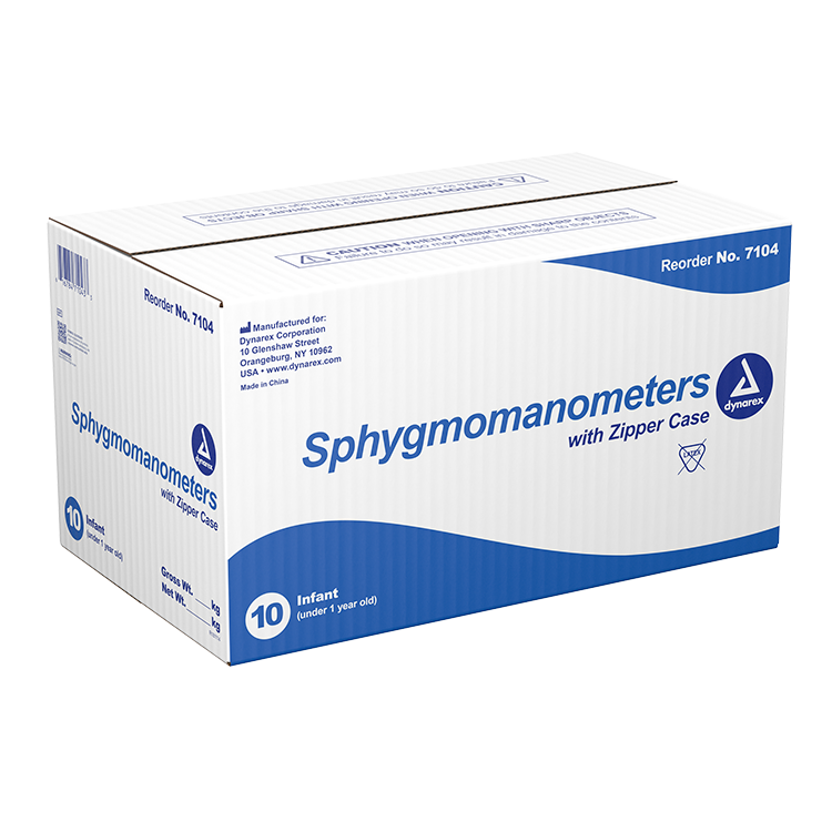 Dynarex Blood Pressure Cuff Sphygmomanometer - 10ea/cs (10 Count) Dynarex Blood Pressure Cuff Sphygmomanometer - 10ea/cs (10 Count)