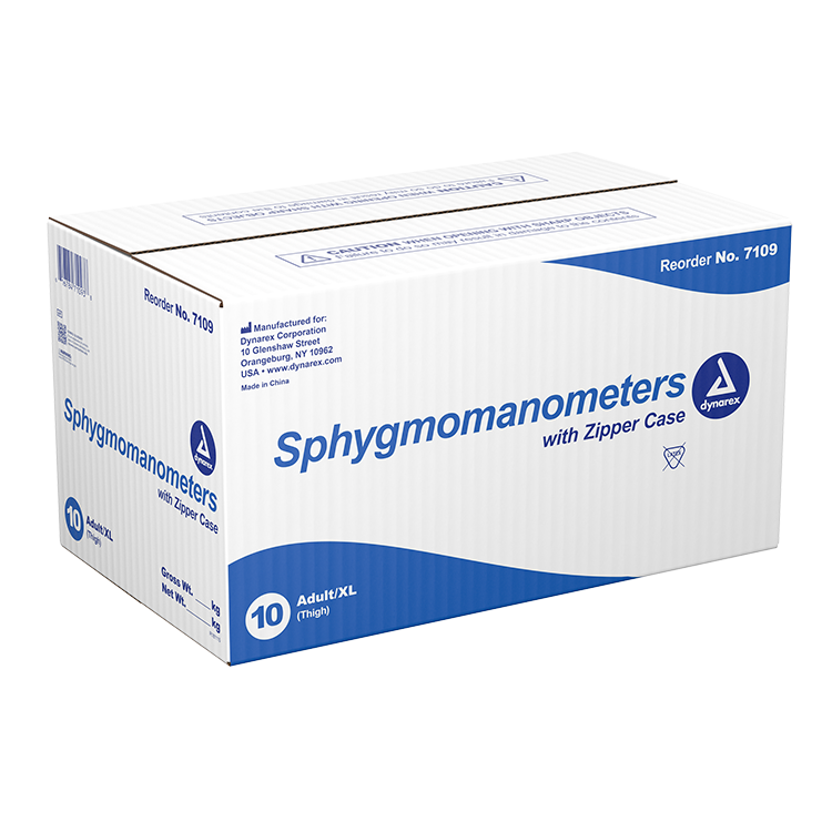 Dynarex Blood Pressure Cuff Sphygmomanometer - 10ea/cs (10 Count) Dynarex Blood Pressure Cuff Sphygmomanometer - 10ea/cs (10 Count)