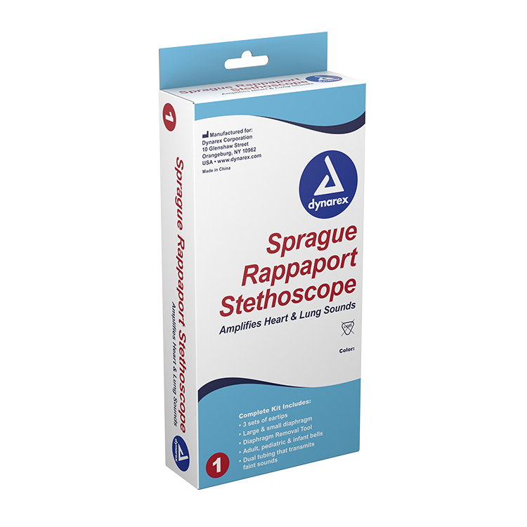 Dynarex Sprague Rappaport Stethoscope - 20ea/cs (20 Count) Dynarex Sprague Rappaport Stethoscope - 20ea/cs (20 Count)