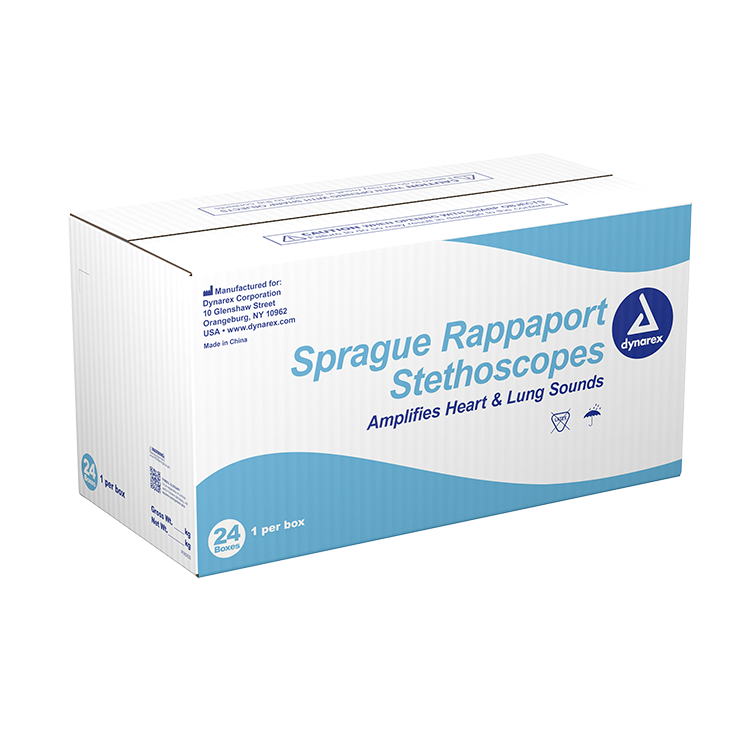 Dynarex Sprague Rappaport Stethoscope - 20ea/cs (20 Count) Dynarex Sprague Rappaport Stethoscope - 20ea/cs (20 Count)