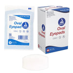 Dynarex Oval Eye Pads - Sterile, 2 5/8" x 1 5/8" 50ea/bx, 12bxs/cs (600 Count) Dynarex Oval Eye Pads - Sterile, 2 5/8" x 1 5/8" 50ea/bx, 12bxs/cs (600 Count)