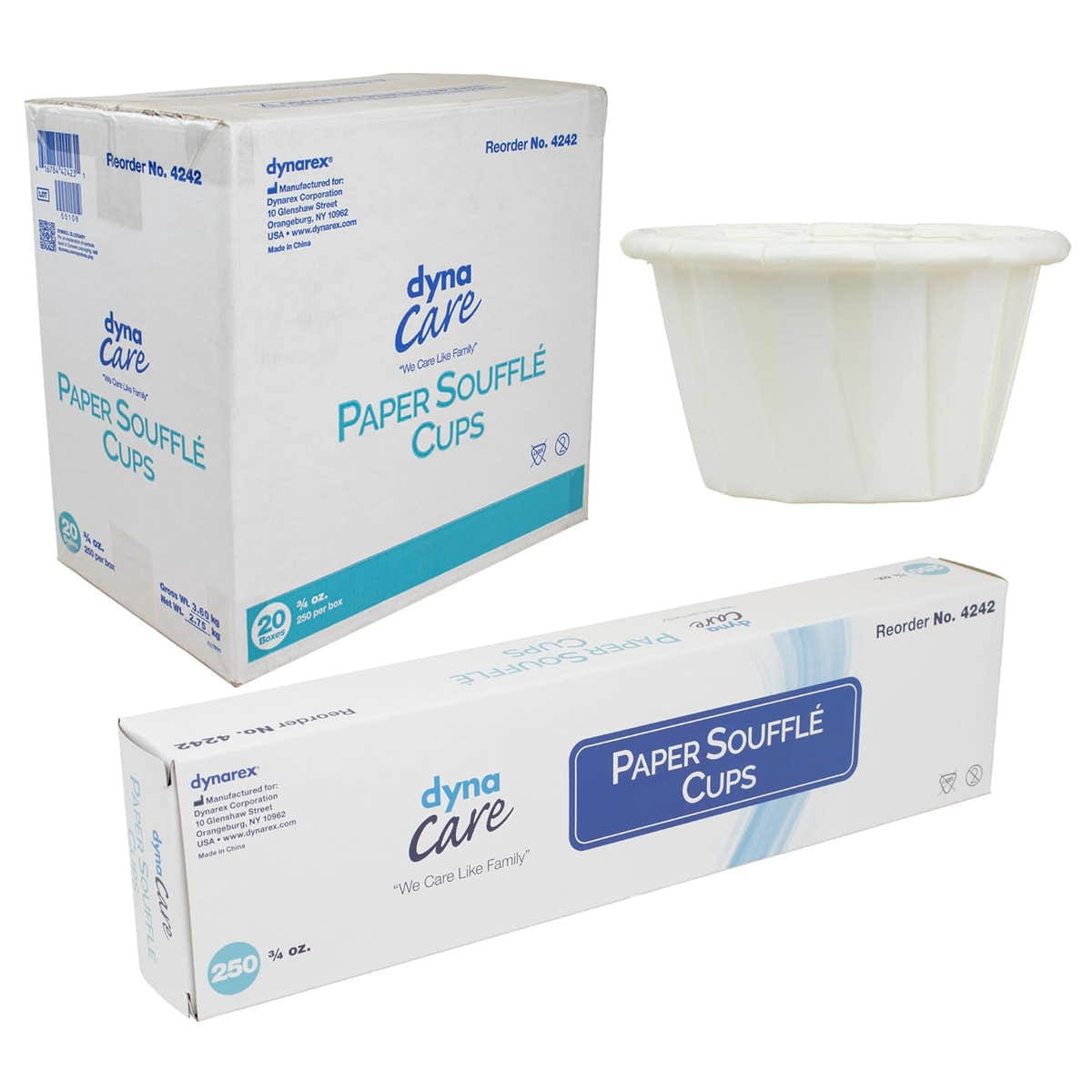 Dynarex Paper Souffle Cups (5000 Count) Dynarex Paper Souffle Cups (5000 Count)