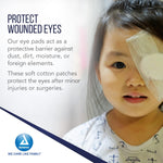 Dynarex Oval Eye Pads - Sterile, 2 5/8" x 1 5/8" 50ea/bx, 12bxs/cs (600 Count) Dynarex Oval Eye Pads - Sterile, 2 5/8" x 1 5/8" 50ea/bx, 12bxs/cs (600 Count)