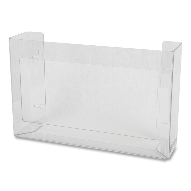 San Jamar Clear Plexiglas Disposable Glove Dispenser, 3-Box, Plexiglas, Clear, 18 x 3.75 x 10 San Jamar Clear Plexiglas Disposable Glove Dispenser, 3-Box, Plexiglas, Clear, 18 x 3.75 x 10