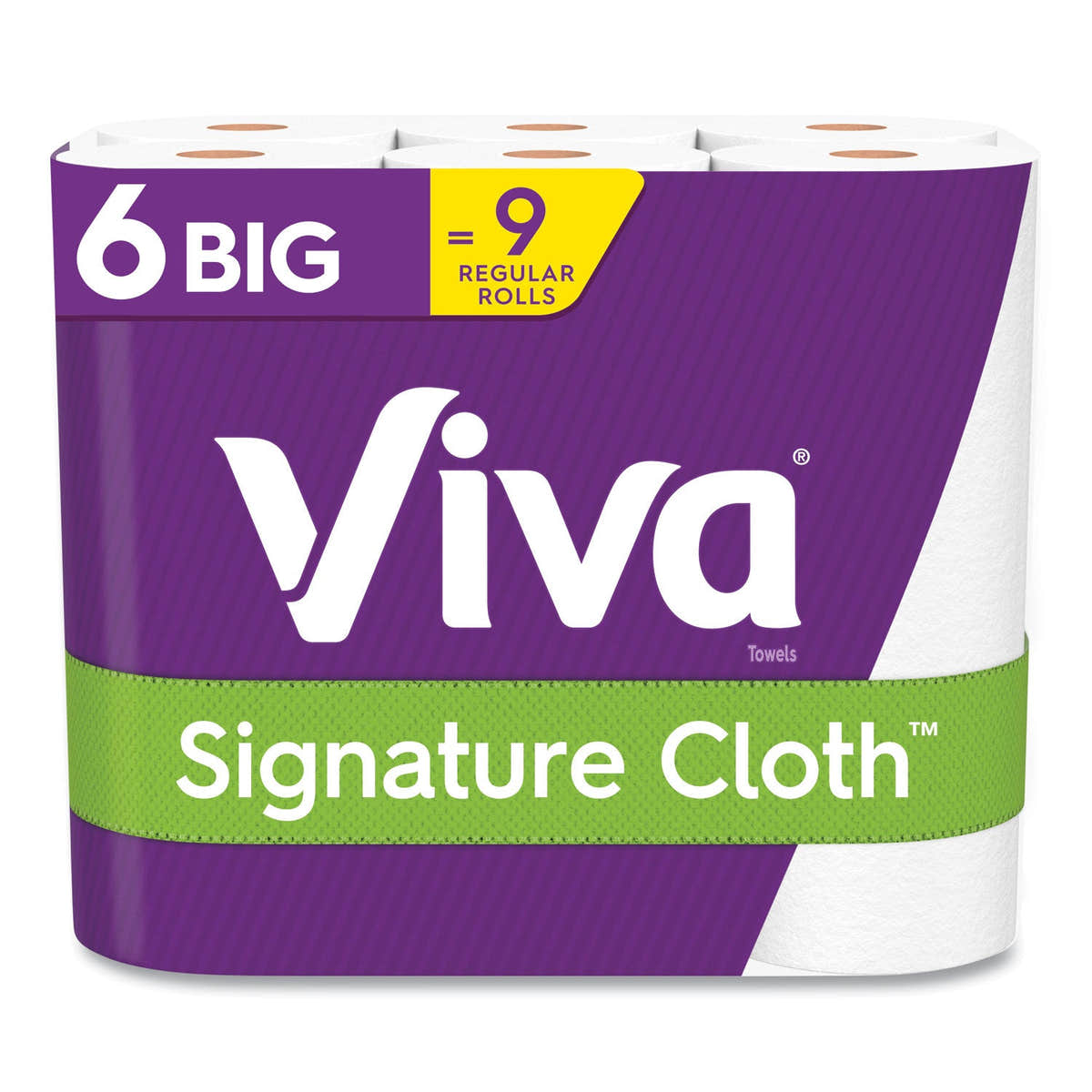 Viva Signature Cloth Choose-A-Sheet Kitchen Roll Paper Towels, 2-Ply, 11 x 5.9, White, 78 Sheets/Roll, 6 Roll/Pack, 4 Packs/Carton Viva Signature Cloth Choose-A-Sheet Kitchen Roll Paper Towels, 2-Ply, 11 x 5.9, White, 78 Sheets/Roll, 6 Roll/Pack, 4 Packs/Carton